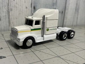 ERTL Diecast John Deere Tractor Semi Truck 5" White 18 Wheeler Cab Only - Picture 1 of 5