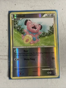 Pokemon - Snubbull - 71/95 - Common - Reverse Holo - Ruf der Legenden - Mp - Bild 1 von 2