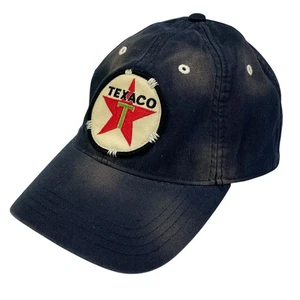 Texaco Patch Strapback Hat Baseball Cap Adjustable Strap Drew Pearson Select - Picture 1 of 6