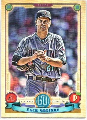 2019 Topps Gypsy Queen #62 Zack Greinke - Image 1 of 2