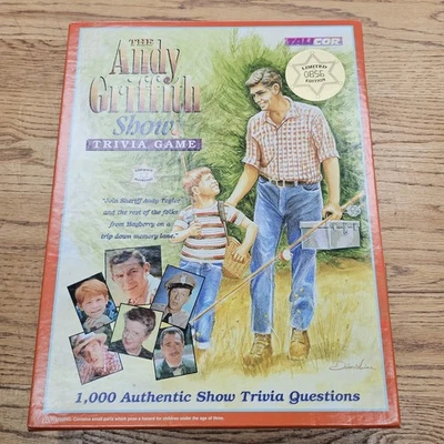 The Andy Griffith Show Trivia Game TAGS Complete Vintage 1998 Limited Edition - Изображение 1 из 4