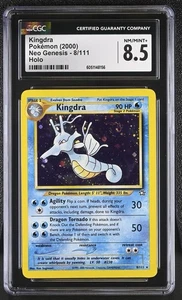 CGC 8.5 Kingdra 2000 Neo Genesis 8/111 Holo Pokemon Karte SWIRL - Bild 1 von 3