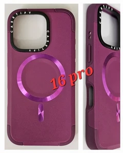 CASETiFY Force Case w/ Magsafe for iPhone 16 Pro 6.3" - Mulberry - Picture 1 of 3