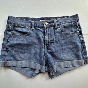 Old Navy Medio Lavado Puños Azul Denim Vaqueros Shorts Mujer’s 8 - Imagen 1 de 8