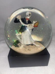 Love Never Dies Skeletons Dancing Snowglobe - Picture 1 of 9