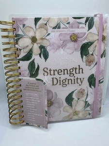 Christian Art Inspirational 18 Month Spiral Bound Pink Floral 2026 Planner New - Bild 1 von 9