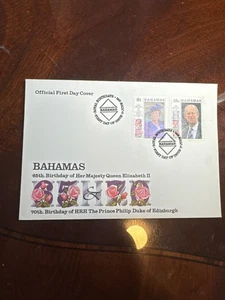Bahamas Ersttagsbrief Feier Queen Elizabeth II 65. Geburtstag + 28-113 - Bild 1 von 2