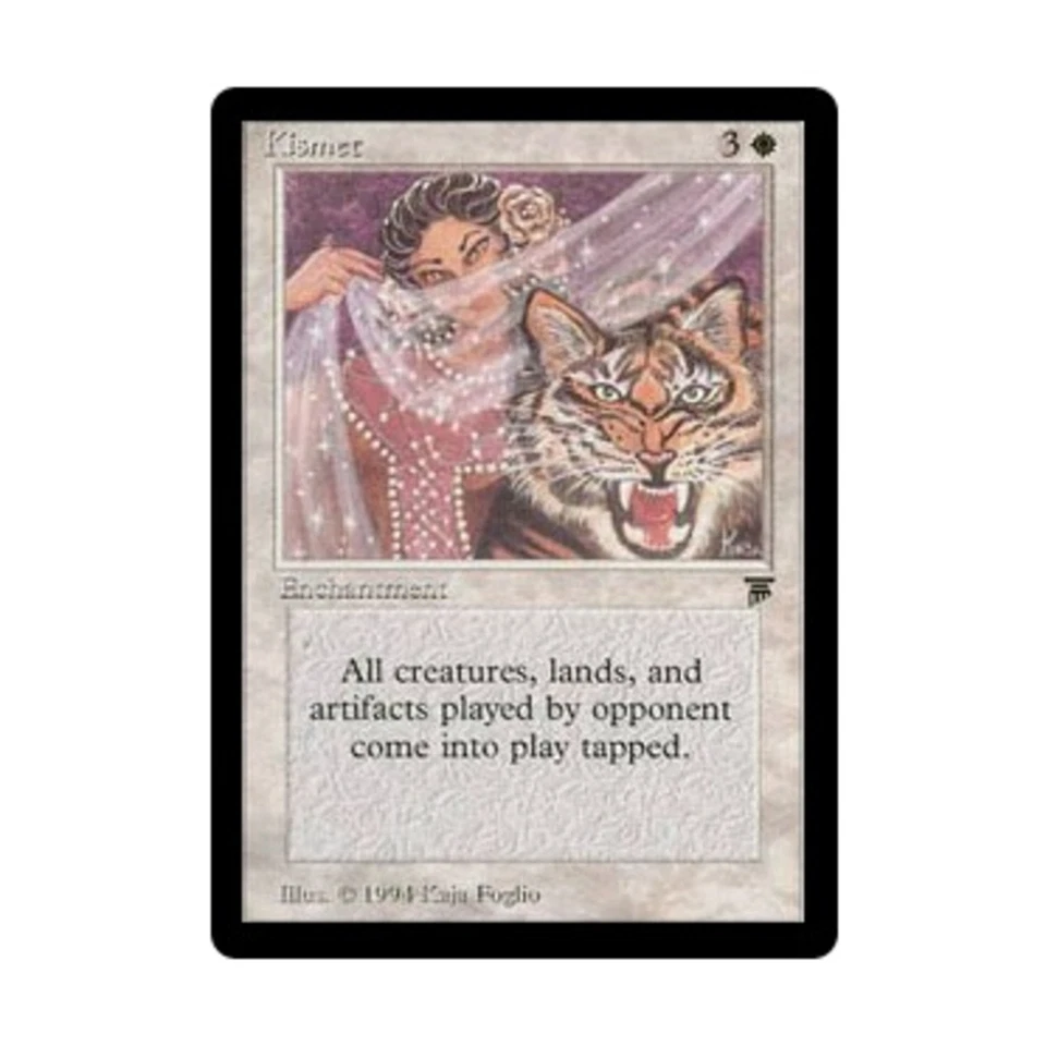 WOTC MtG Legends Kismet (U) VG - Image 1 of 1