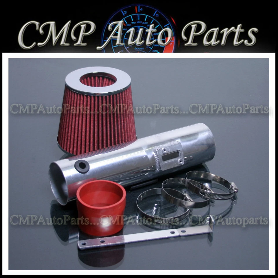 RED AIR INTAKE KIT FIT 2007-2013 ACURA MDX 3.7 3.7L V6 ENGINE - Image 1 of 1
