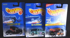 3 Hot Wheels 1991, 1994, 1997 coches fundidos a presión estampilla de acero coche adicional sellado de fábrica - Imagen 1 de 4