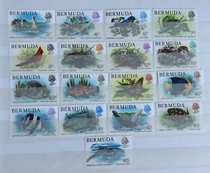 Bermuda: 1978-79. Complete set of 17 MNH S# 363-379. Cat $30.#50520 - Picture 1 of 2