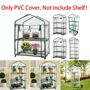 Mini Greenhouse Outdoor Portable Green House Gardening w/ 2/3/4/5 Tier PVC Cover - Picture 1 of 14