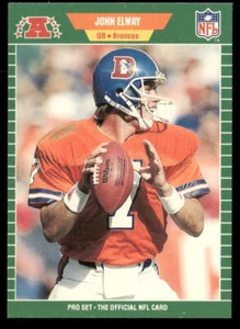John Elway 1989 Set professionale #100b Denver Broncos - Foto 1 di 2