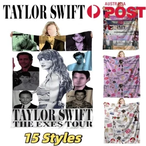 Taylor Swift Flannel Blanket Throw Napping Bed Sofa Soft Bedding Christmas Gift - Picture 1 of 26