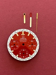 Omega Sepeedmaster Racing Schumacher Red Dial Original plus handset - Picture 1 of 4