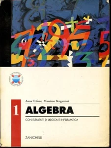 1997 ALGEBRA 1 - TRIFONE/BERGAMINI - ZANICHELLI - DUE TOMI - Foto 1 di 4
