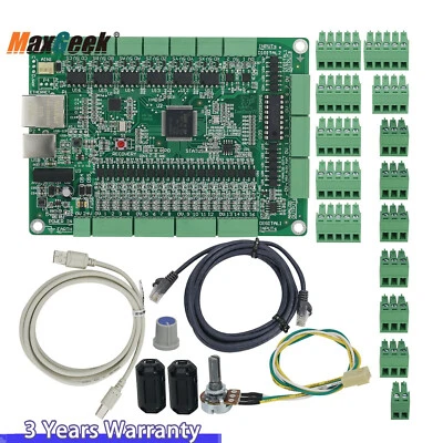 6 Axis Mach3 Controller Board CNC Motion Controller Support USB + Ethernet - Image 1 of 4