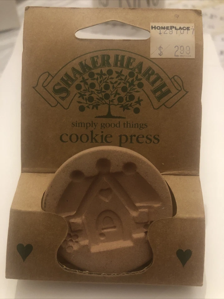 Vintage 1996 Wilton Shaker Hearth Cookie Press 0-8616