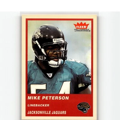 2004 Fleer Tradition #267 Mike Peterson Jacksonville Jaguars Football Card - Image 1 of 2