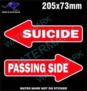 TRUCK PASSING ARROW STICKERS MACK KENWORTH WESTERN STAR - Picture 1 of 1