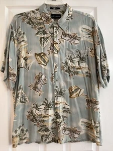 Croft & Barrow Herren XL Hawaiihemd AOP Mehrfarbig EUC - Bild 1 von 5
