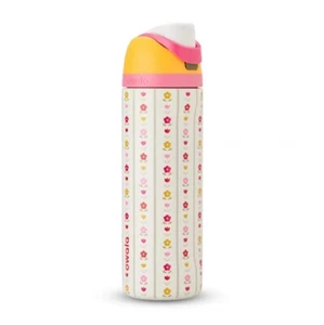 Owala Color Drop Flower Crown Floral 32 oz FreeSip Water Bottle NEW IN BOX - Picture 1 of 7