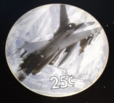KL # M149    2nd  Print  2B25  25 cents AAFES  Pogs from 2003 print   Very Fine - Image 1 of 2