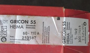 Dünnblechelektroden Gricon 55 HEIMA 2,5 x 350 mm 20 Schweißelektroden - Bild 1 von 3