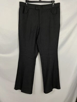 Pantalones de vestir elásticos de tiro alto H By Halston nuevos sin etiquetas para mujer talla 14 gris Foto 1 de 4