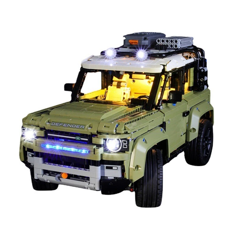 Game of Bricks LED Light Kit for Land Rover Defender 42110 (Standard Version)