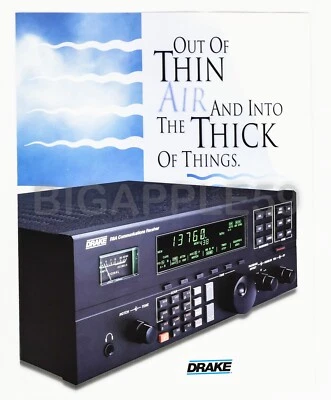 Drake R8A Shortwave HF Radio Receiver Product Brochure - Image 1 of 3