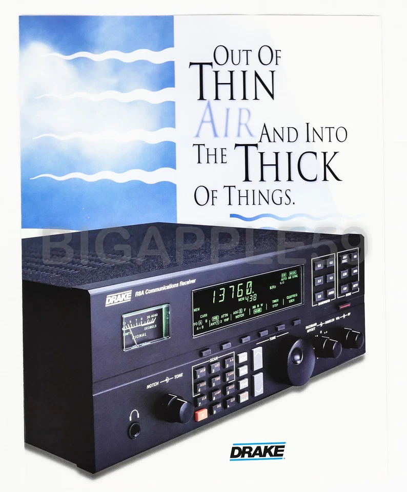 Drake R8A Shortwave HF Radio Receiver Product Brochure - Image 1 of 3