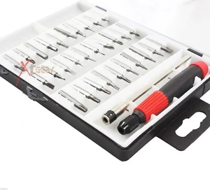 30 IN 1 MICRO PRECISION SCREWDRIVER SET 1" BITS W/ STORAGE CASE - Picture 1 of 1