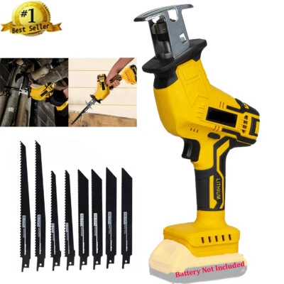 Brushless Cordless Reciprocating Saw for Dewalt 20V Max Variable Speed Tool Only - Image 1 of 4