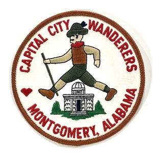 American Volkssport Association Capital City Wanders Montgomery AL Patch Walker - Picture 1 of 2