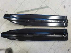 Pieles de esquí para moto de nieve pieles anchas en polvo profundo gran flotación Yamaha/Skidoo - Imagen 1 de 3