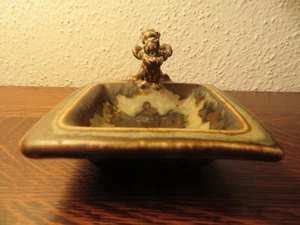 Danish Stoneware: Bode Willumsen, Royal Copenhagen, Bowl with Mythical Creatures - Picture 1 of 14