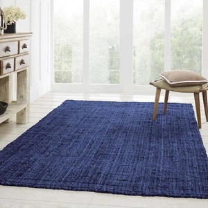 Kula Jute Braided Handwoven Reversible Indoor Area Rugs Or Runner Rug - Picture 1 of 21