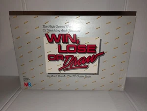 Vintage Win Lose or Draw Spiel Unversiegelt 1987 Milton Bradley Brettspiel - Vollständig - Bild 1 von 8