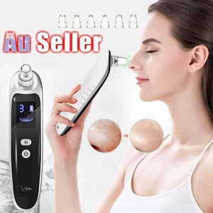 AU Vacuum Blackhead Remover Facial Skin Pore Acne Pimple Sucker Cleaner Machine - Picture 1 of 12