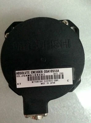 Mitsubishi Used Servo motor encoder OSA105S5A in good condition - Image 1 of 2