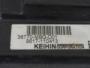 CONTROL UNIT, CDI HONDA VFR800F 2001 38770-MBG-D01 14860 - Imagen 1 de 5