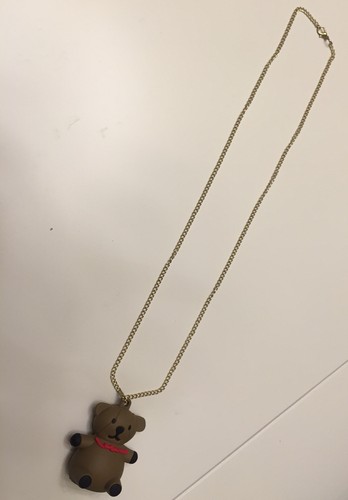 MOSCHINO Collana + Ciondolo Orso Chiavetta Usb