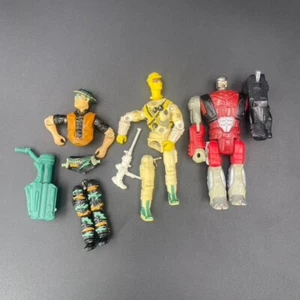 GI Joe Lot (3) DESTRO STAR BRIGADE, ICEBERG, PATHFINDER Vintage ARAH PARTS 1993 - Picture 1 of 8