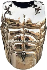 Medieval 18 Gauge Brass Roman Greek Muscle Armor Cuirass Breastplate Chest,,,,,, - Picture 1 of 3