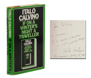 If on a Winter's Night a Traveller ~ SIGNED by ITALO CALVINO ~ 1981 - Picture 1 of 8