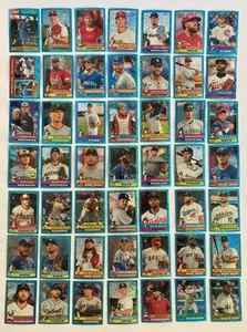 2025 Topps Heritage Blue Sparkle Lot (67) No Duplicates includes Short Prints - Picture 1 of 24