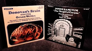 (NEW) RADIOLA SERIES "DONOVAN'S BRAIN & VENGFUL CORPSE" RARE HALOWEEN VINYL - Picture 1 of 4