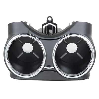 Dual Cup Holder Bracket Black For Mercedes-Benz W219 C219 CLS280 CLS63 CLS55 AMG - Image 1 of 4