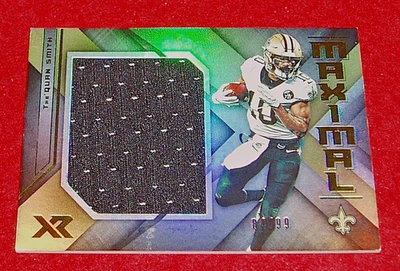 2019 Panini XR Tre'Quan Smith  Silver Patch #MM-6   84/99   New Orleans Saints - Image 1 of 2